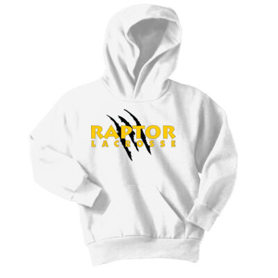Raptor  - Youth Core Fleece Pullover Hooded Sweatshirt Thumbnail