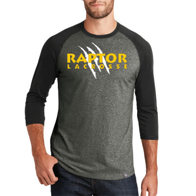 Raptor  - ® Heritage Blend 3/4 Sleeve Baseball Raglan Tee Thumbnail