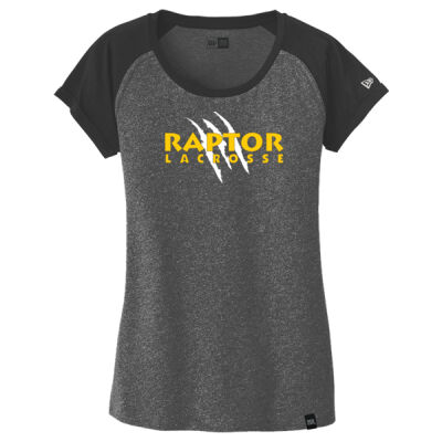 Raptor  - ® Ladies Heritage Blend Varsity Tee Thumbnail